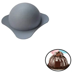 Silicon Half Sphere Pinata Mould For Pinata Cake or Chocolate Trend(Size-Small)