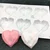 8 Cup Silicone Heart Shaped Pinata Mould For Cakes or Chocolates
