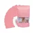 750gm, 17cm x 26.5cm 112 Micron Matt Pink Finish Ziplock Pouch with Transparent Window for Food Packaging (Pack-50 Pcs )