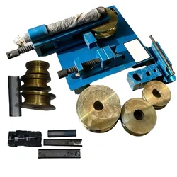Lion 10 mm Wall Thickness Pipe Bending Machine 12-32 mm, 4 Round and 4 Square Dies