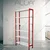 ALIJA 72 x 36 x 12 Inch Powder Coated 6 Shelf Pipe Rack for Multipurpose Uses