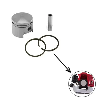 Piston Kit Component for 35 cc Brush Cutter Engine