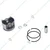 Piston & Ring Set, For Stihl MS-382 Petrol Chainsaw, MS382-004