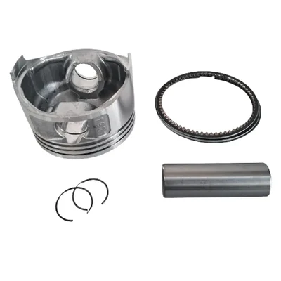 170F Engine Piston Assembly Set(Piston, Ring Set, Pin Piston, Clip Piston Pin) For 7 HP Petrol Power Tiller