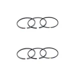 Piston Ring Suitable for 24/25 Liter Oil Type Air Compressor (Pack Of 2)