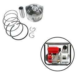 Heavy Duty WP038 Piston Set With Rings For 168F Engine Water Pump