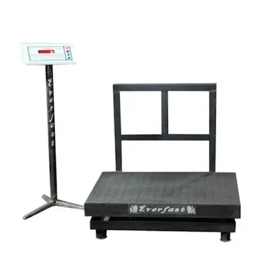 Everfast AC Mains Industrial Bulk Heavy Duty Pitless Standalone Separate Pole Platform Scale