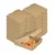 100 Pcs, 7x7x1.5 Inch 320 GSM Duplex Pizza Box for Cookies, Pastries, Mini Cakes, Donuts, Pie Slices