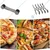Stainless Steel Expandable 10 Wheel Pastry Cutter for Pastry,Pizza, Pasta, Cakes & Cookies (Double Side 5 Wheel) 