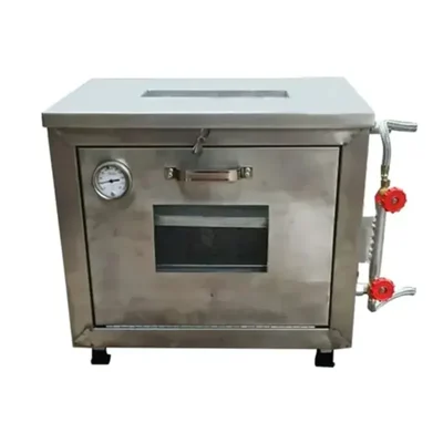 Heavy Duty Indian 24 x 18 inch Gas Operated Stone Base Pizza Oven, 4 Pizza of 8 inch
