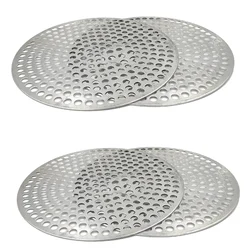 4 pcs Perforated Round Pizza Tray for Oven, Aluminum Body(Size-9 inch)