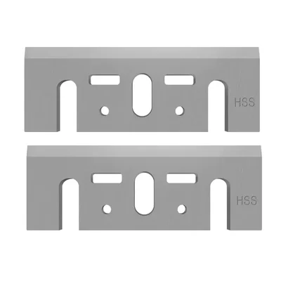 Total 2 Pcs 82 X 29 X 3 mm HSS Planer blade (TAC618202)