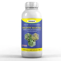 Katyayani Mildew Mantra Ampelomyces Quisqualis Liquid Bio Fungicide Organic Solution For Controlling Plant disease(Quantity-5 liters)