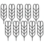 Plant Stem Support Metal Stakes for Climbers and Vines, Used for Gardening Purposes (Pack of 10)