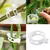 Ecofynd 200 Pcs Plant Support Garden Clips/Trellis Clips for Vines, Vegetables, Flower for Upright Plant Support