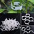 Ecofynd 200 Pcs Plant Support Garden Clips/Trellis Clips for Vines, Vegetables, Flower for Upright Plant Support