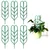 Plant Stem Support Metal Stakes for Climbers and Vines, Used for Gardening Purposes (Pack of 6)
