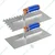 Wadfow Plastering Trowel 280 x 120 mm Size with 10x10 mm Teeth and Unique Design Handle for Plaster Work (WPE2912)