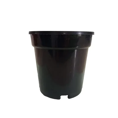3.5 inch Plastic Round Flower Pot for Garden (Pack-6 pcs)