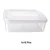 High Quality Plastic Containers 26.8X19.6X11.5 cm (Pack of 12)