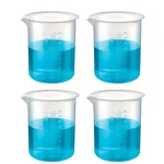 Bello 4pcs x 1000ml Polypropylene Beakers with Graduation Marks for Laboratory