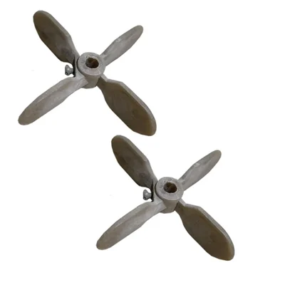 Premium Quality Plastic Blade For Bhatti Blower No.18 (Pack of 2)