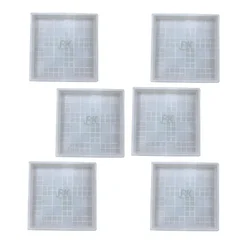 RK Plastic Check Tile Mould (12 x 12 Inch) (Pack Of 6)