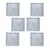 RK Plastic Check Tile Mould (12 x 12 Inch) (Pack Of 6)
