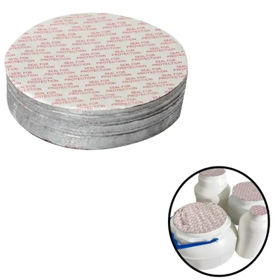 SP 1000 Pcs Aluminum Foil/ Wad, Size 70 mm for Packing HDPE Non-Transparent Glass and Jar Bottles