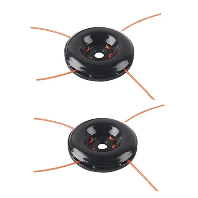 Plastic Cover Trimmer Head for Petrol Brush Cutter(Quantity-2 Pieces)