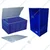 SINGHAL 32 L Plastic Crates with Lid 500x325x250 mm, Pack of 2