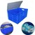 Singhal 55 Liters Multipurpose Plastic Crate with Lid, 600x400x285 mm