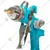 DG-Tech HVLP Spray Gun 600cc Cup, 6.35 mm (1/4 inch) Air inlet, 1.4 mm Nozzle