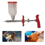 GKI Poultry Commercial 100 ml Surgical Poultry Vaccinator Syringes (Pack of 2)