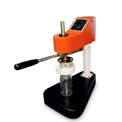 Plastoseal FS 100 Deluxe Foil Sealing Machine for Tall Bottles & Jars with 100mm Max Sealing Diameter, 350mm Height