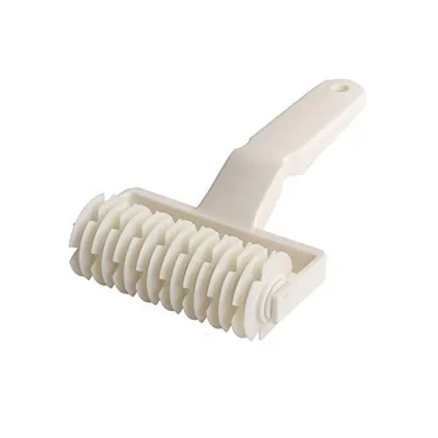 Lattice Roller Cutter with Plastic Handle for Cookie, Pie Dessert, Pizza, Bread, Pastry Roller Cutter, Baking Tool