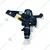 PPL AGRO 3/4 inches Plastic Part Circle 360 Degree Rotating Sprinkler with Plastic Nozzle For Watering