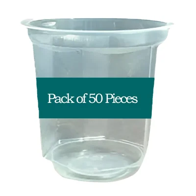 750ml Transparent Round Plastic Container Without Lid for Rasgulla Packaging(Pack-50 Pcs )