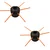 Simple Plastic Trimmer head for Petrol Brush Cutter, Suitable For Lawn & Grass Trimming(Quantity-2 Pieces)