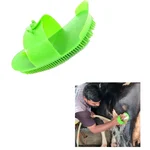 Godhan Cow Washing Plastic Brush for Cows & Buffaloes