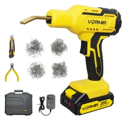 Vormir 20V Cordless Auto Shut-Off Function Plastic Welder Tool With Battery, Charger & Staples, Max. Temp 500°C
