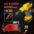 Vormir 20V Cordless Auto Shut-Off Function Plastic Welder Tool With Battery, Charger & Staples, Max. Temp 500°C