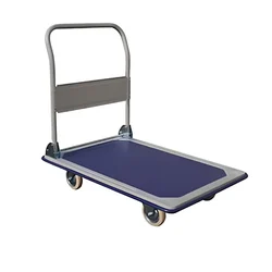 Suwas Trolley 150 kg Load Capacity Mild Steel Platform Trolley With 1 Year Warranty (SU-PT-006)