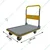 Big Apple 300 Kg Load Capacity 90 x 60 cm Platform Trolley (TRL SPH MT 300 - Yellow)