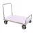Suwas Trolley 500 kg Load Capacity Mild Steel Platform Trolley,1 Year Warranty (SU-PT-009)