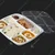 450pcs, PARAS 8 Compartment Platter with Transparent Lid