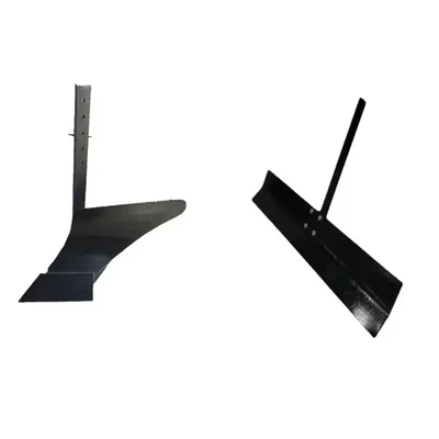 Heavy Duty Single Side Plough & Leveler Attachment Combo For 5 To 10 HP Power Tiller / Cultivator