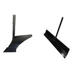 Heavy Duty Single Side Plough & Leveler Attachment Combo For 5 To 10 HP Power Tiller / Cultivator