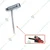 Plug Spanner Minus (2 Pieces), for 58cc Petrol Chainsaw, CS 164