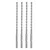 Ingco 8x210 mm SDS Plus Hammer Drill Bit (DBH1210803C) - Pack of 4 Pcs